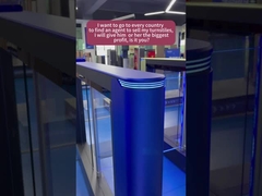 อัตโนมัติสปิ๊ดสปีดเกตสวิงแบรนด์ทูเนสเทิลกับระบบควบคุมการเข้าถึง RIFD