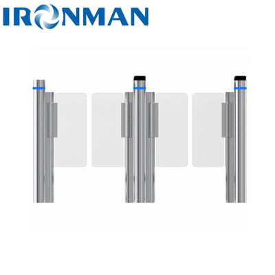 คุณภาพ  Speed Gate Turnstile with 10mm Acrylic, Swing Turnstile For Hospitals / Hotels โรงงาน