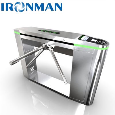คุณภาพ  Access Control Tripod Turnstile Gate With Card Reader Low Noise โรงงาน