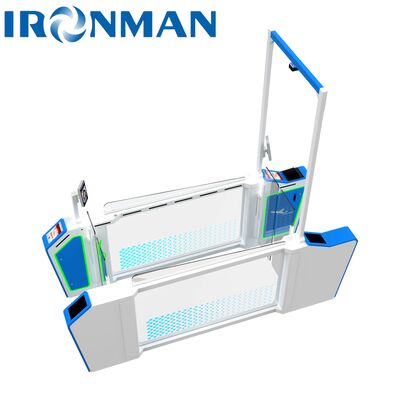คุณภาพ  High-Security AB Interlocking Turnstile Door System - 3D Anti-Piggyback Access Control for Data Centers & Government Buildings โรงงาน