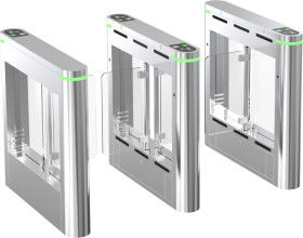 Stable Running Slim Speed ​​Gate Turnstile Access Control 1200*180*1020mm