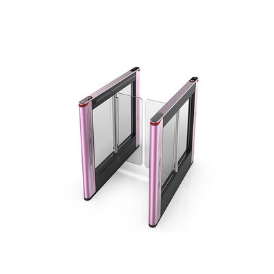 อลูมิเนียมเหล็กวัดวัสดุ เครื่องร่างกาย Smart Swing Barrier Gate Turntile ทางเข้า