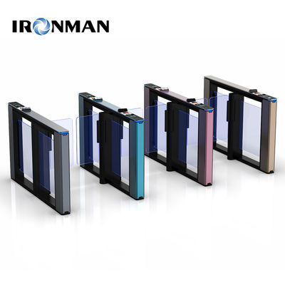 IRONMAN IM.LB.01 สีหลากหลาย Optical Speed Gate Turnstile สําหรับการควบคุมการเข้าถึงอาคาร