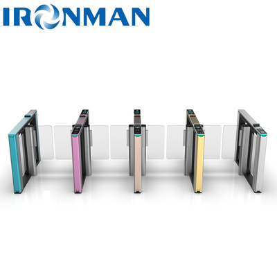 Swing Barrier Turnstile Gate 1500 * 120 * 980mm สำหรับสนามบิน / ห้องสมุด