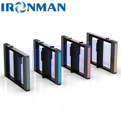 IRONMAN IM.LB.01 สีหลากหลาย Optical Speed Gate Turnstile สําหรับการควบคุมการเข้าถึงอาคาร
