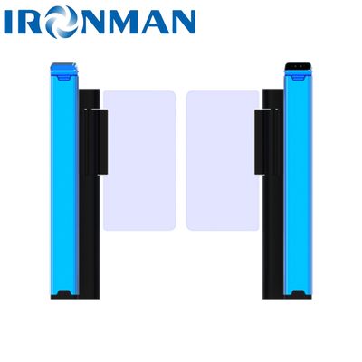 ประตูสตาร์นสไตล์จากกระจกเรือนกระจก/กระจกเรือนกระจก พร้อมระบบจําหน่ายใบหน้า