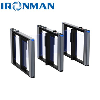 การออกแบบป้องกันการกัด อัตโนมัติ QR Code Reader Speed Barrier Gate สําหรับ Universal Speed Gate