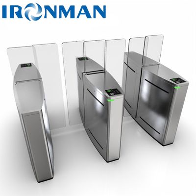 304 สแตนเลสสไลดเกตทรินสไตล์ด้วย RS232/RS485 ผิวหน้าการเข้าติดต่อแห้ง